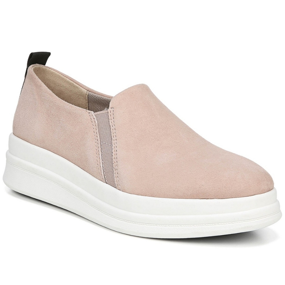Naturalizer "Yola" Suede Platform Sneakers - Picture 2 of 5